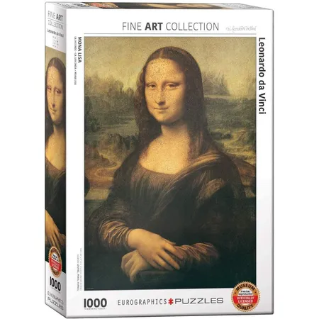 Eurographics Mona Lisa von Leonardo da Vinci, 1000 Teile