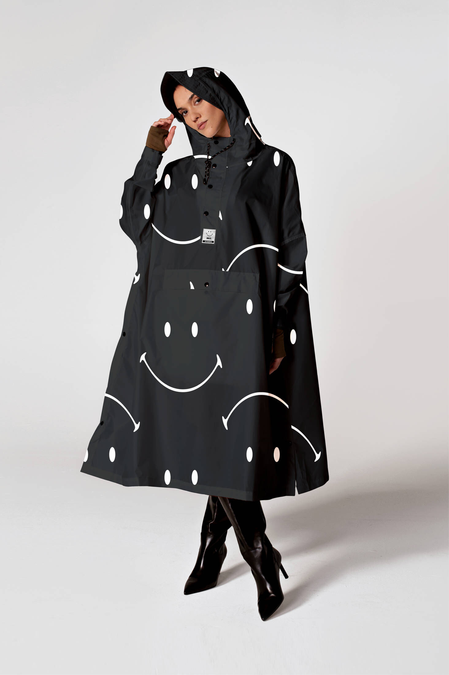 RAINKISS| Regenponcho CLASSIC SMILE X SMILEY RAIN PONCHO