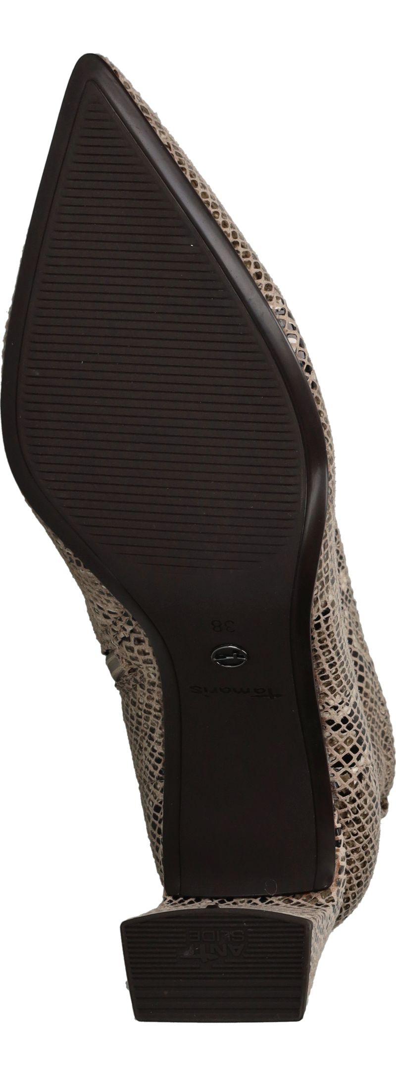 Tamaris Enkellaarsjes Beige Dames