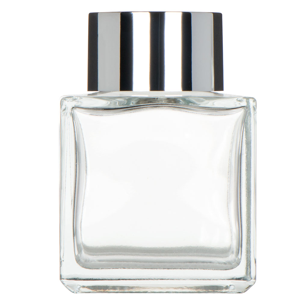 Contenant vide verre col argenté 200ml - GOA