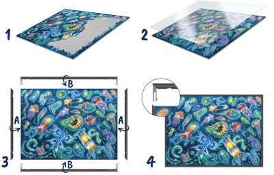 Ravensburger My Puzzle Friends Puslespillramme 49x36 cm