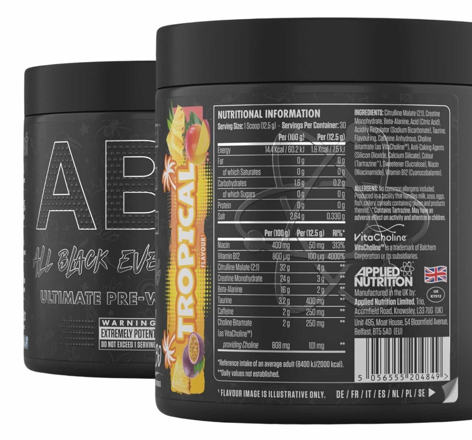 Applied Nutrition ABE Ultimate pré-treino 375g