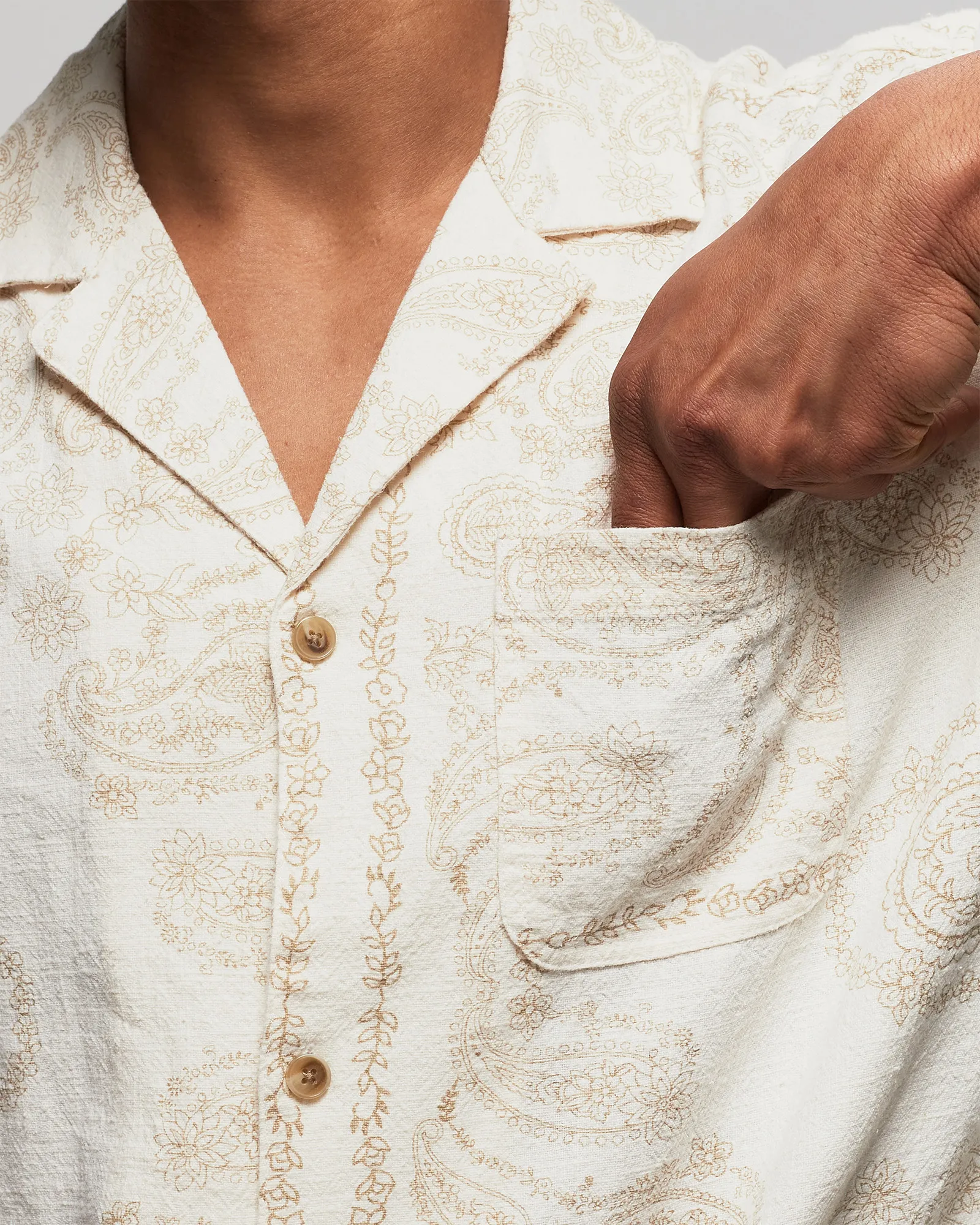 Les Deux Lesley Paisley SS Shirt