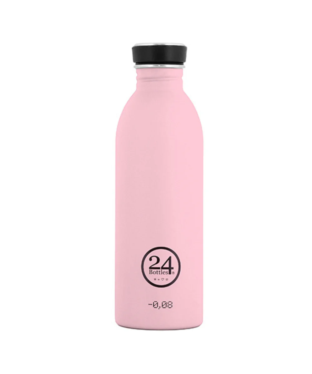 24Bottles  24bottles, Urban vandflaske, lyserød -  500ml.