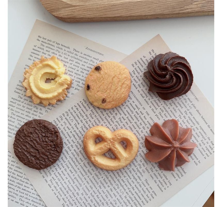 Indus - Koekjes plastic koelkastmagneet (verschillende ontwerpen) / Set
