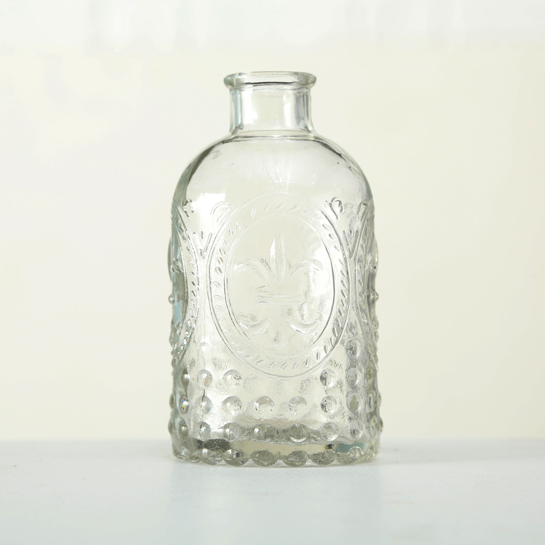 3-teiliges Set Vase - transparent - Glas