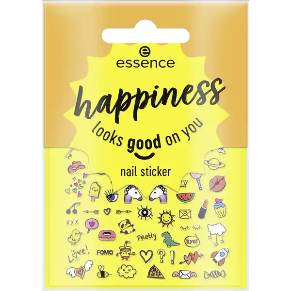 Happiness looks good on you! Nail sticker