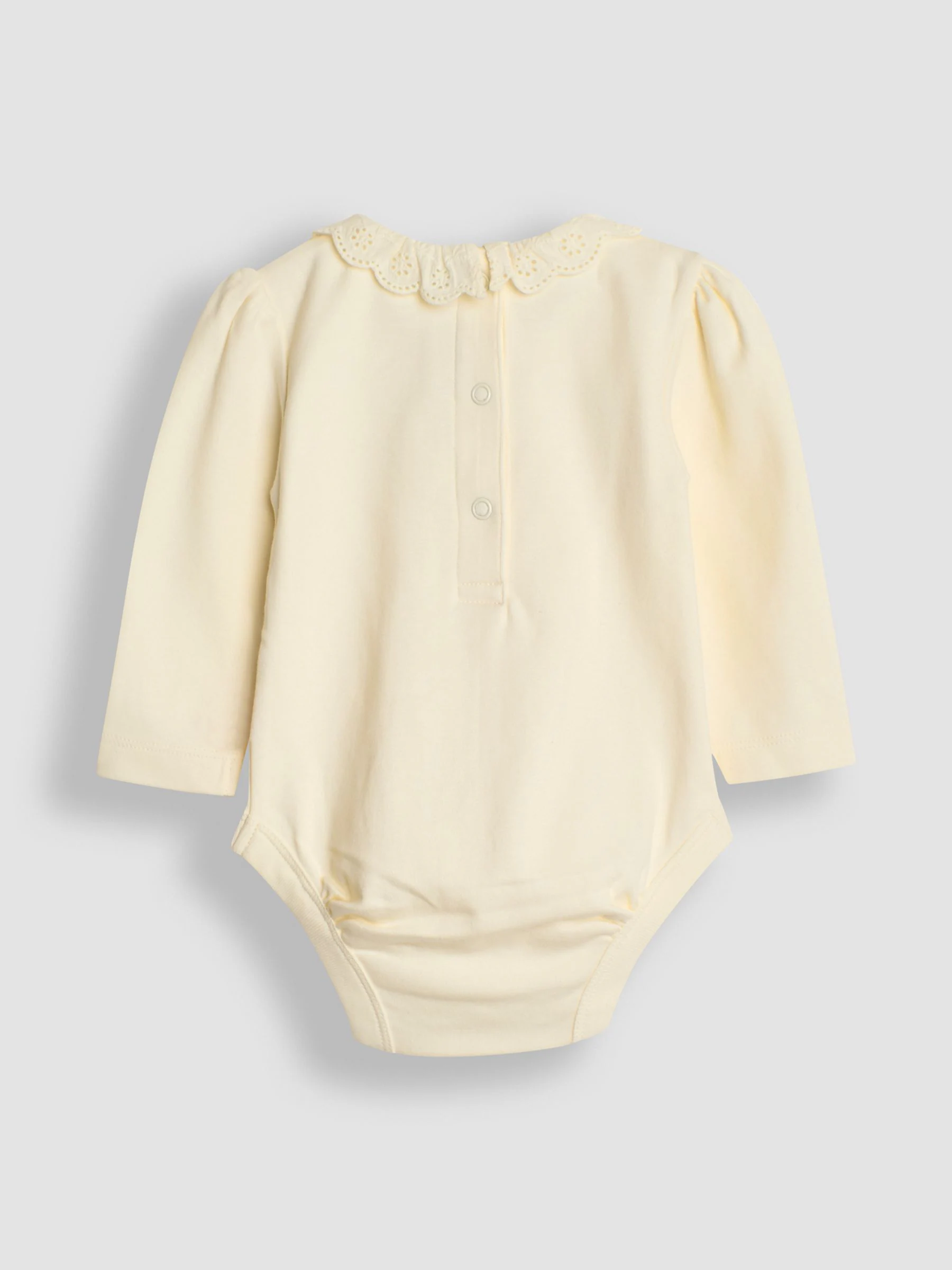 JoJo Maman Bébé Broderie Collar Bodies 2 Pack