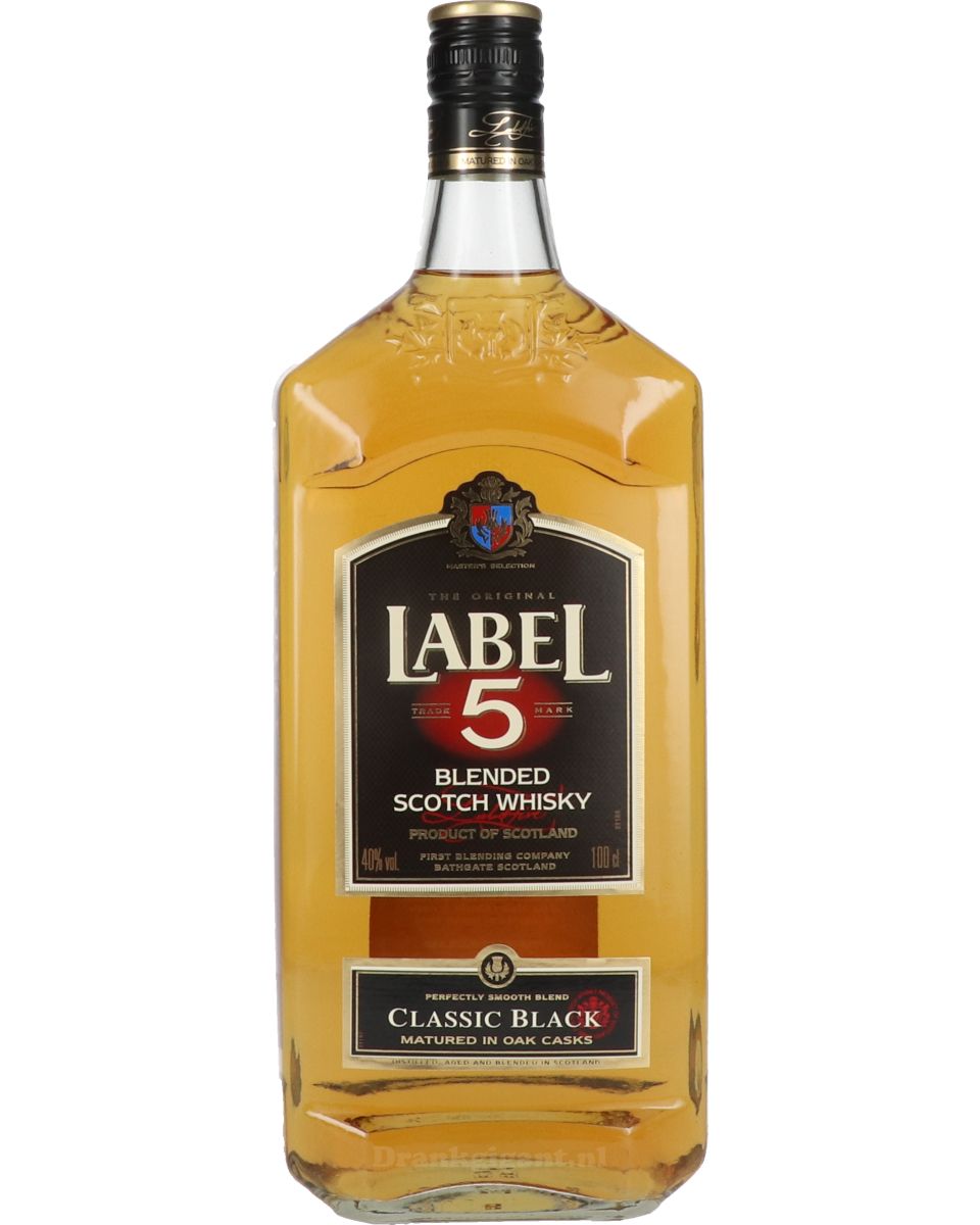 Label 5 Scotch OP=OP 100 cl