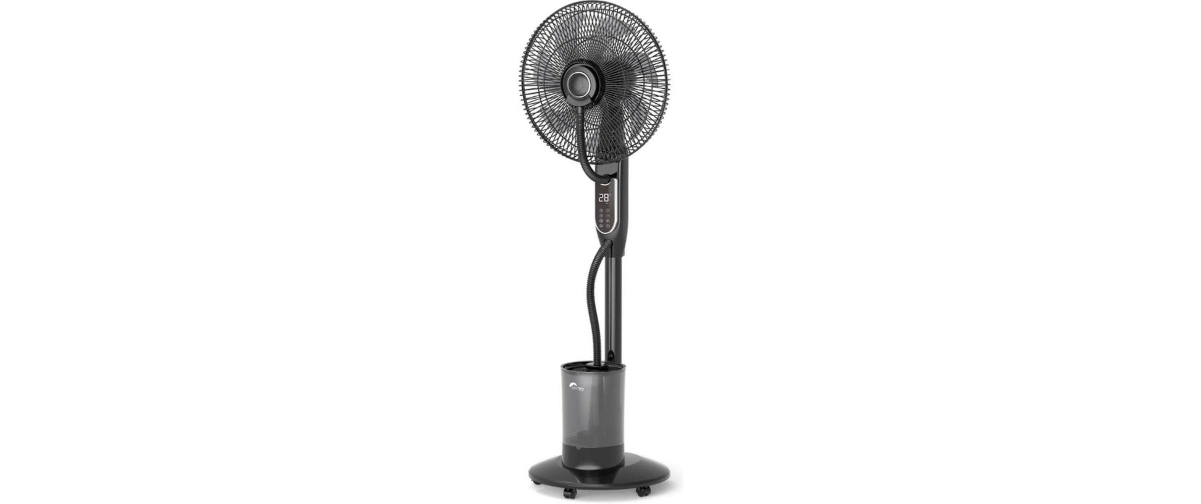 ohmex Standventilator »OHM-FAN-4045WTR« Standventilator mit Vernebelung und LED-Display