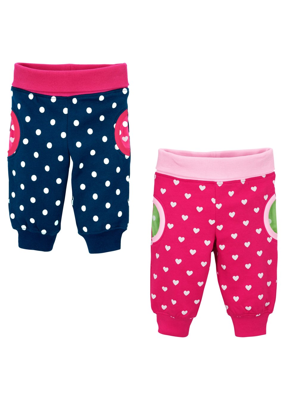 Lot de 2 pantalons sweat bébé coton
