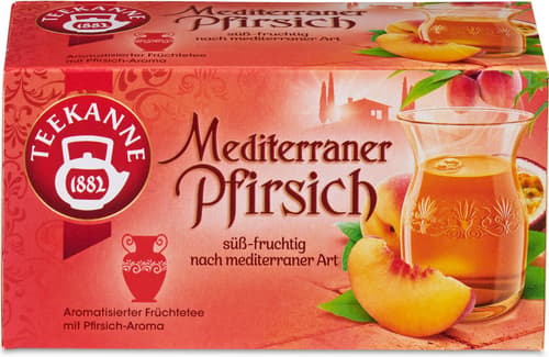 Teekanne Mediterraner Pfirsich