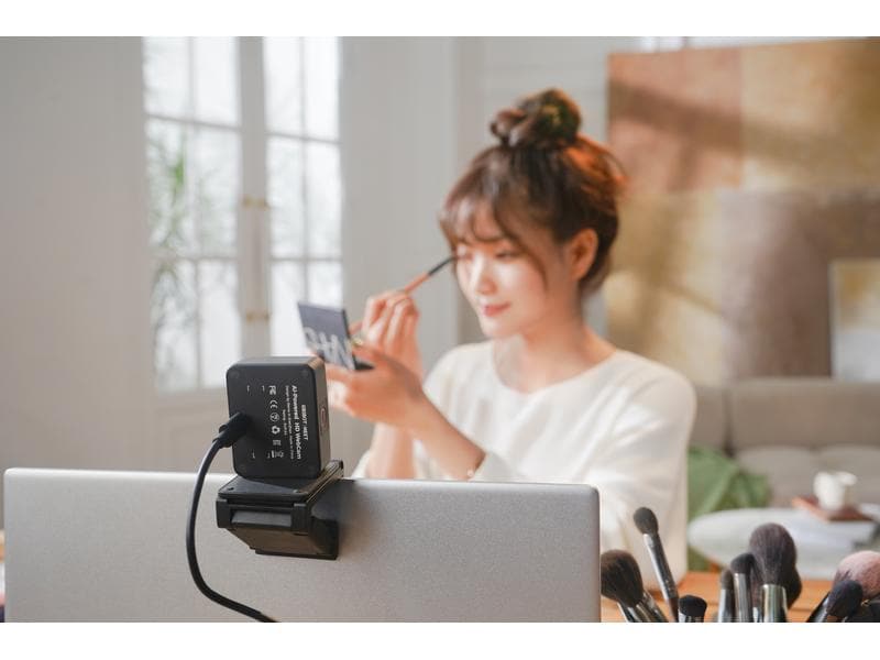 Obsbot Meet USB AI Webcam 4K 30 fps AI-gesteuert, virtuell Hintergrund 4K Webcam