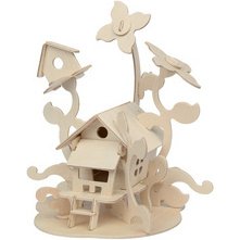 KiDS Puzzle 3D 'Maison des fées', 43 pièces