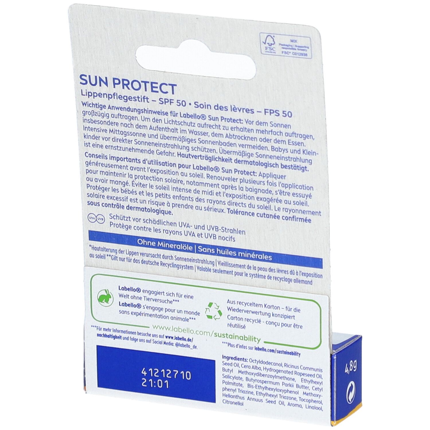 Labello SUN PROTECT Lippenpflege