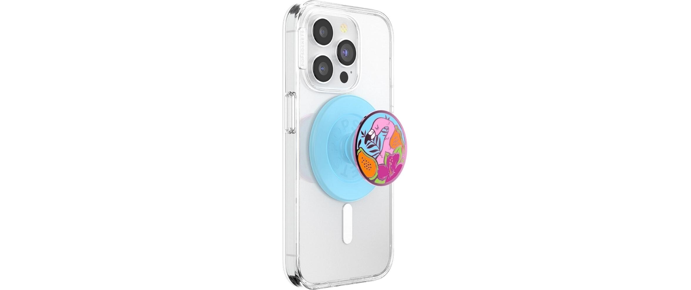 Popsockets Handy-Halterung »Flamingo Enamel MagSafe« Universalhalterung