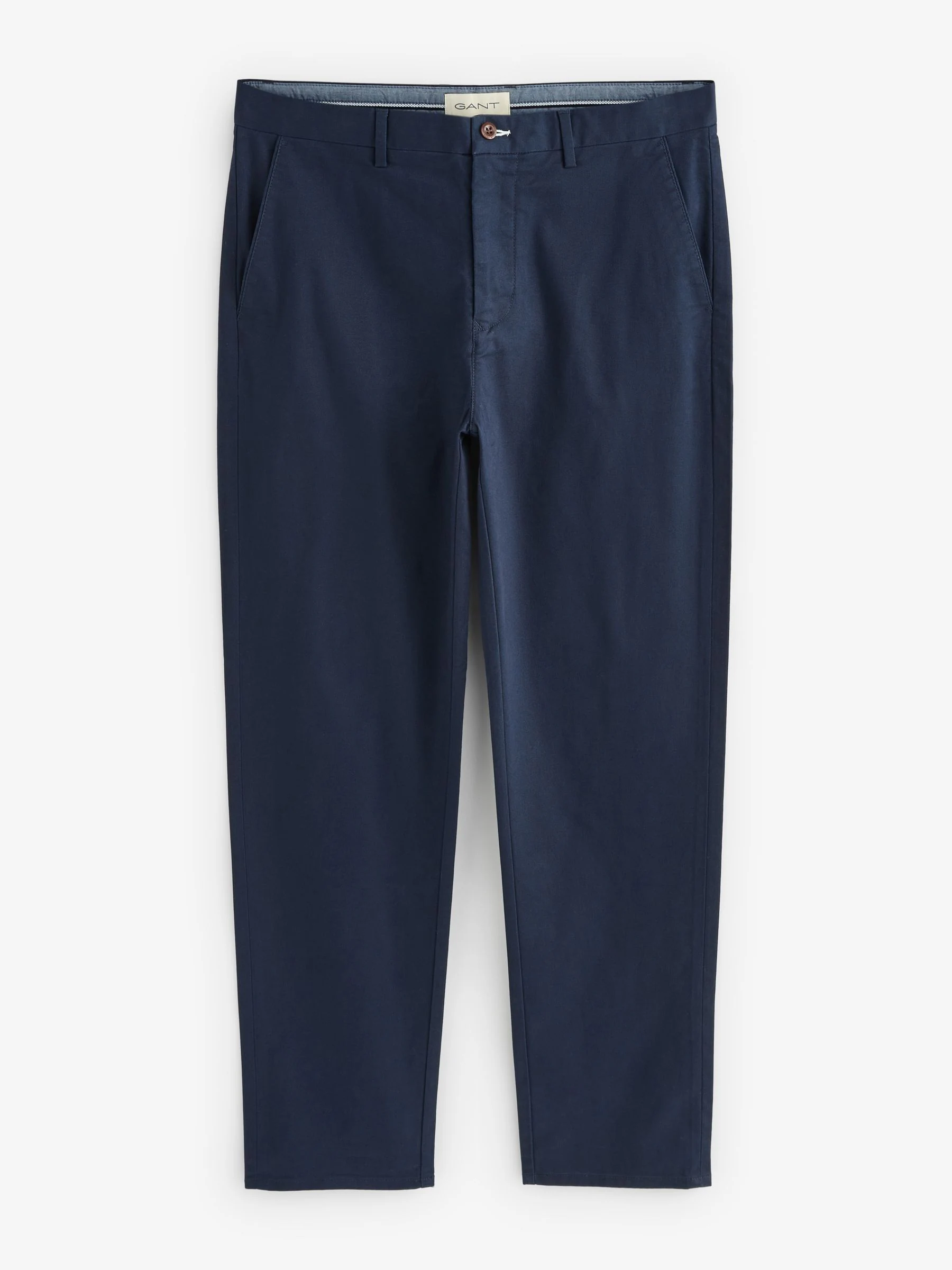 Blauw - GANT Regular Fit Chino Trousers