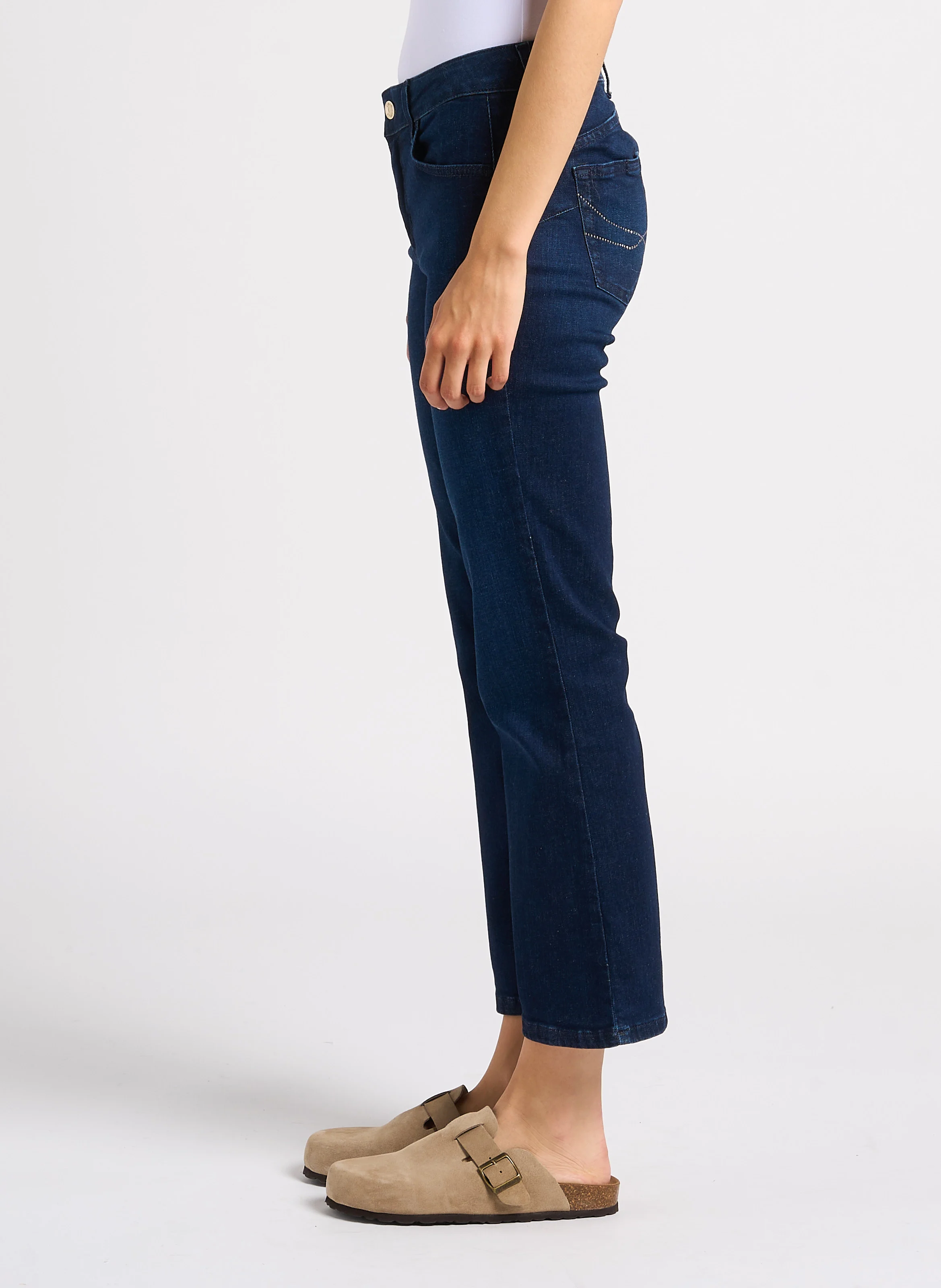 Jean droit| Bleu