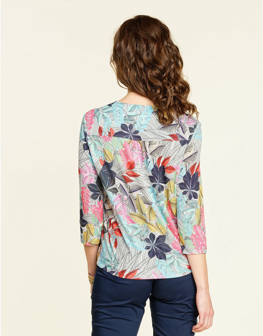 Chemise fluide fleurs XXL