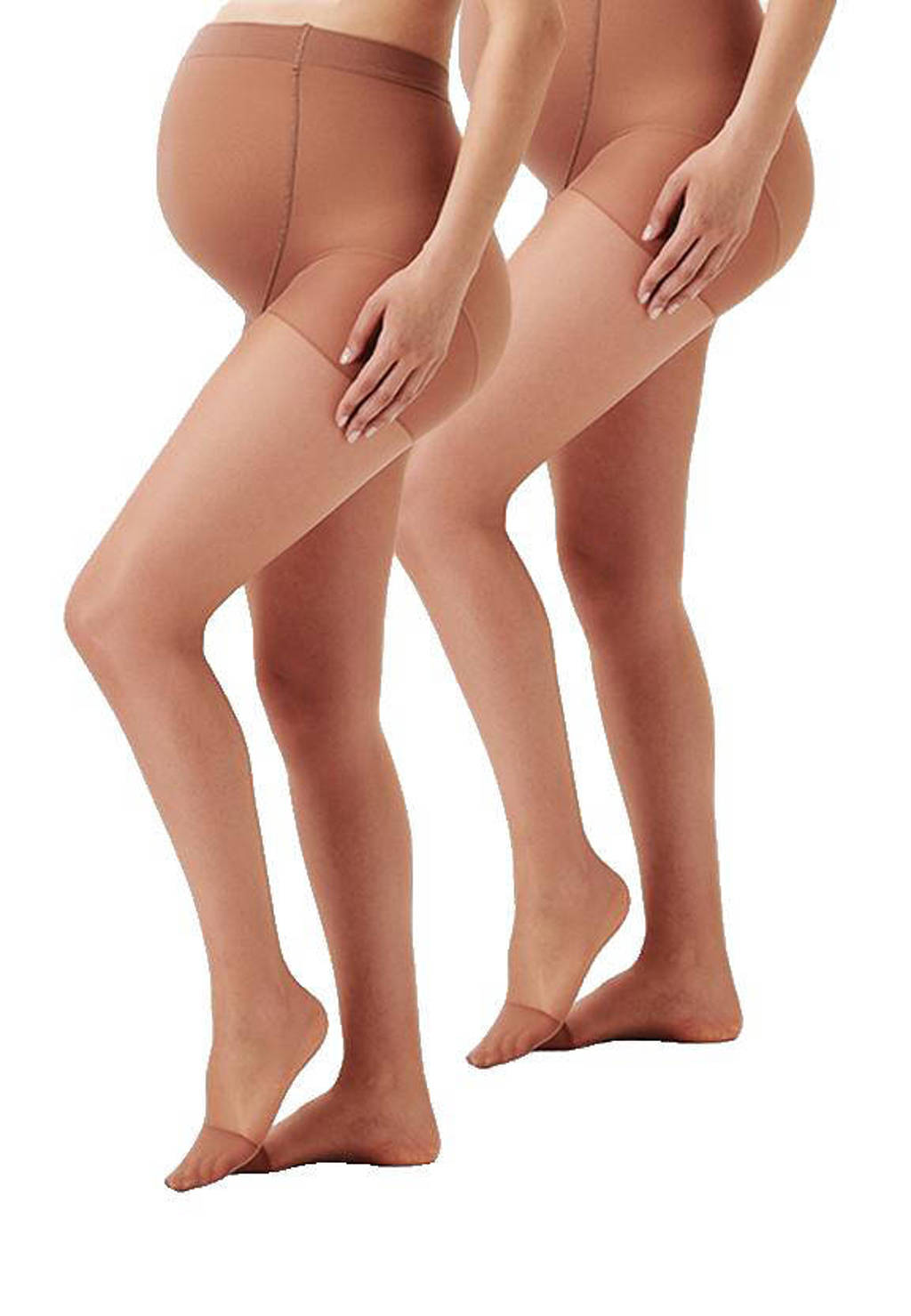 Noppies zwangerschapspanty 20 Denier - set van 2 nude