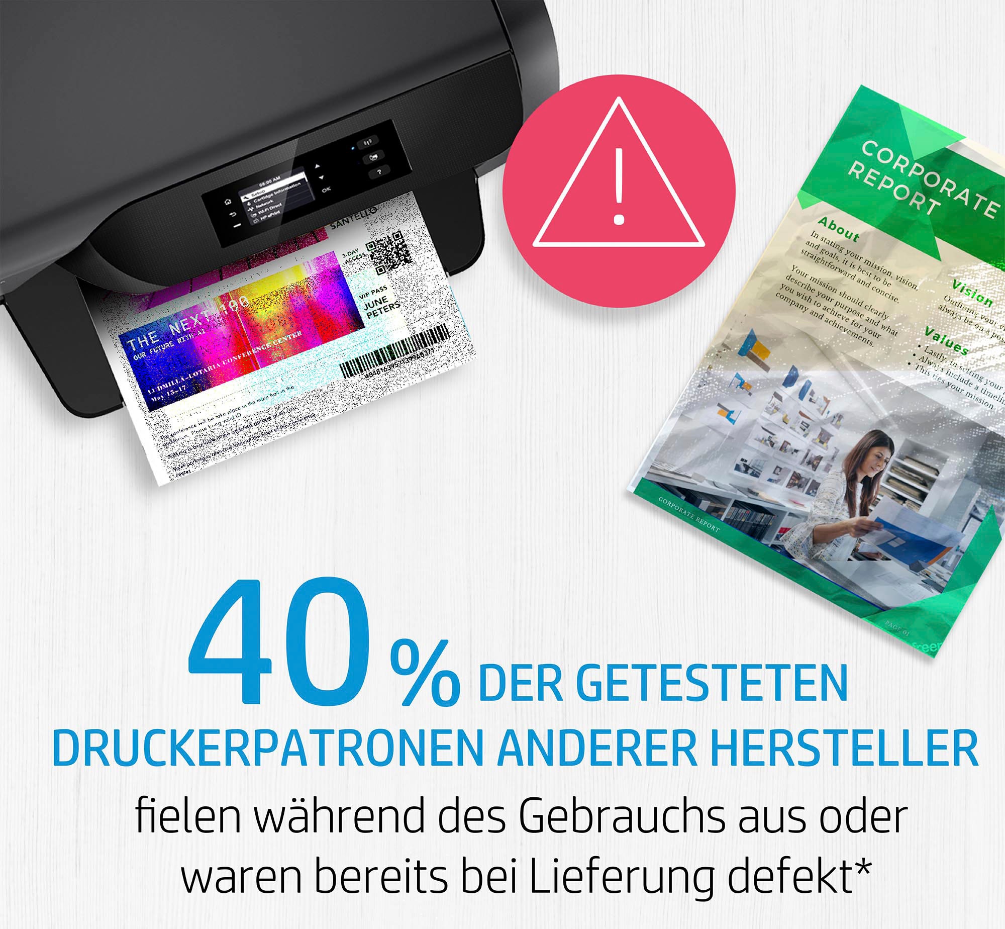 HP Tintenpatrone »303« original Druckerpatrone 303 schwarz/cyan/magenta/gelb, Instant Ink