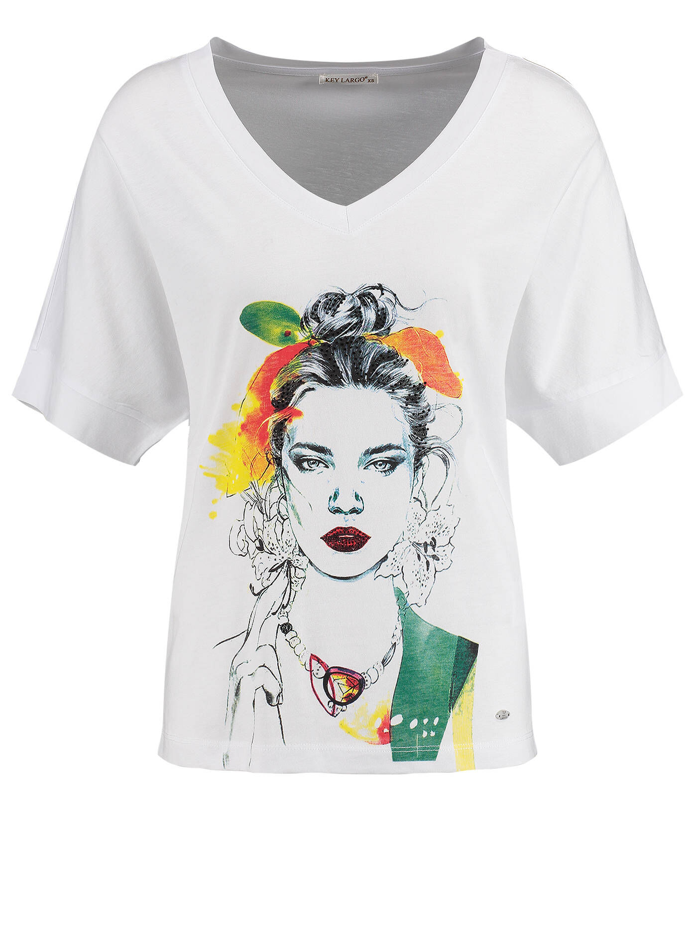 Key Largo| Damen T-Shirt CARMEN V-NECK