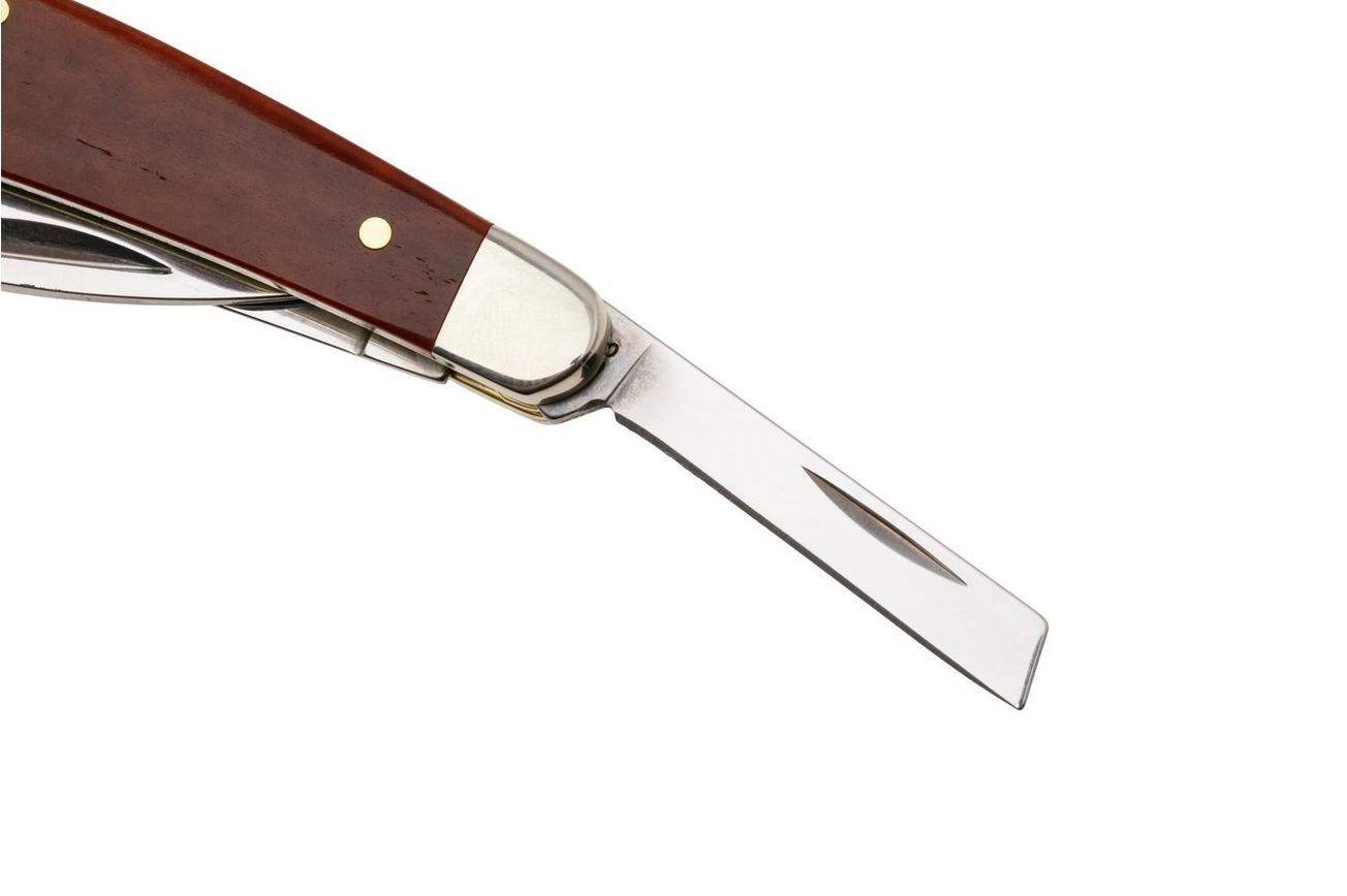 Case Seahorse Whittler Smooth Chestnut Bone, 28913, 6355WH SS zakmes