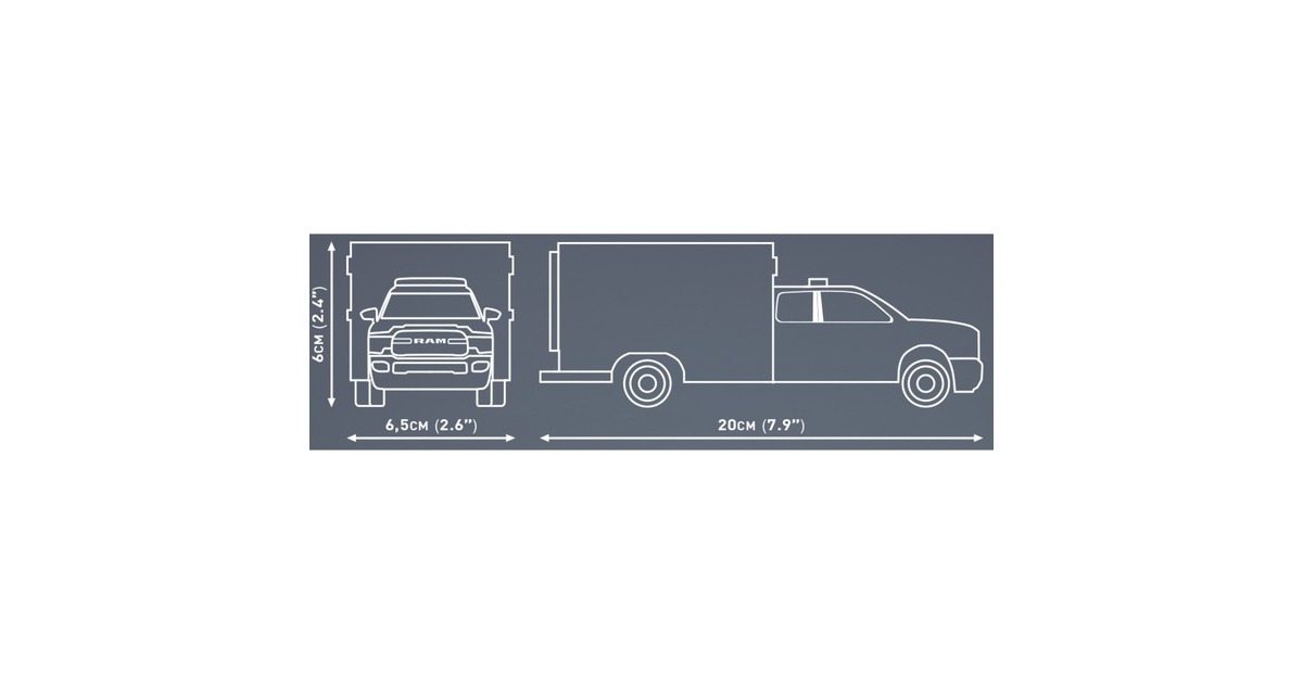 COBIRAM 3500 - Ambulance Constructiespeelgoed  (Schaal 1:35)