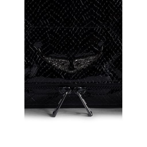 Zadig & Voltaire Rocky Wild Skuldertaske, Noir
