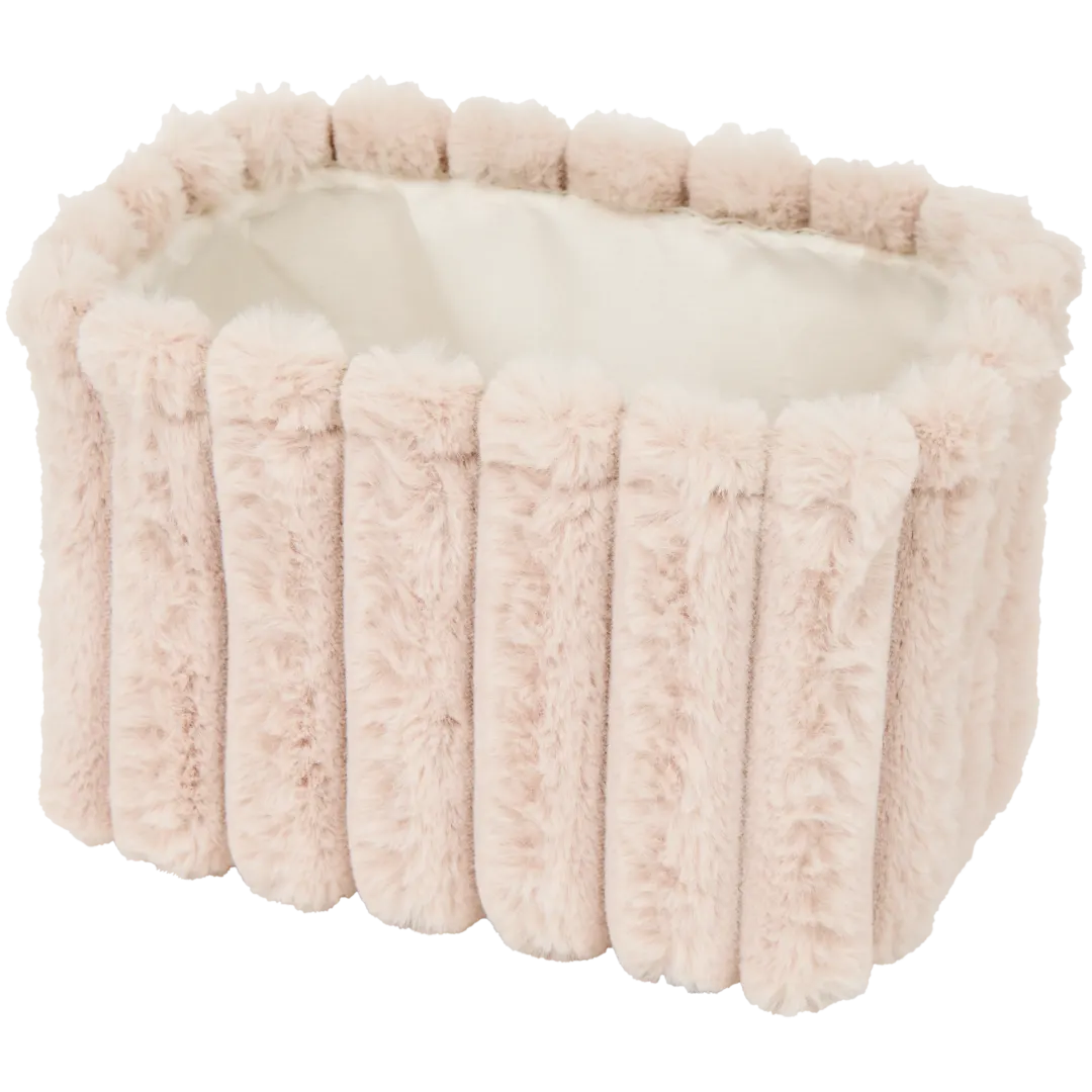 Panier de rangement en peluche