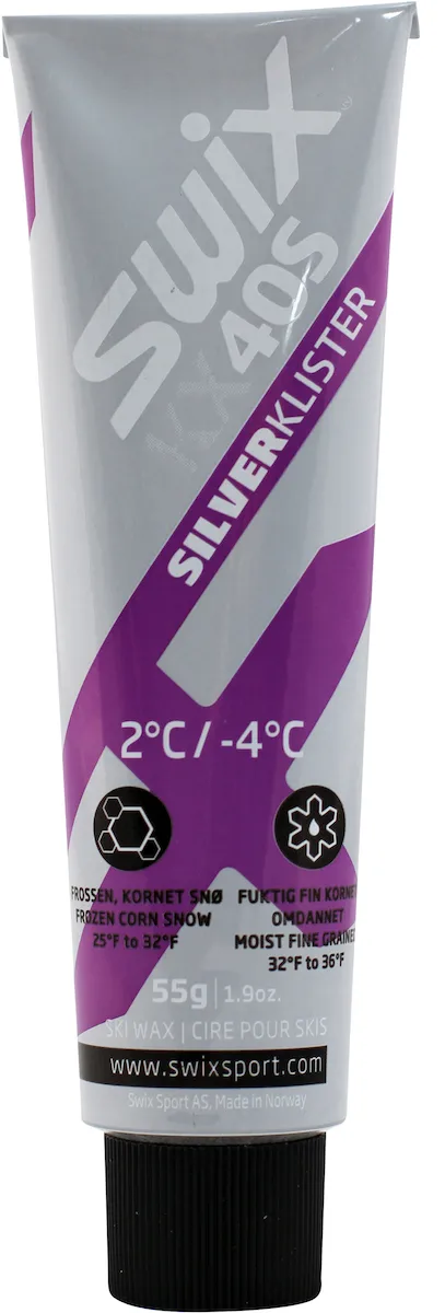Swix KX40S Silver Klister, -4C to 2C Unspecified