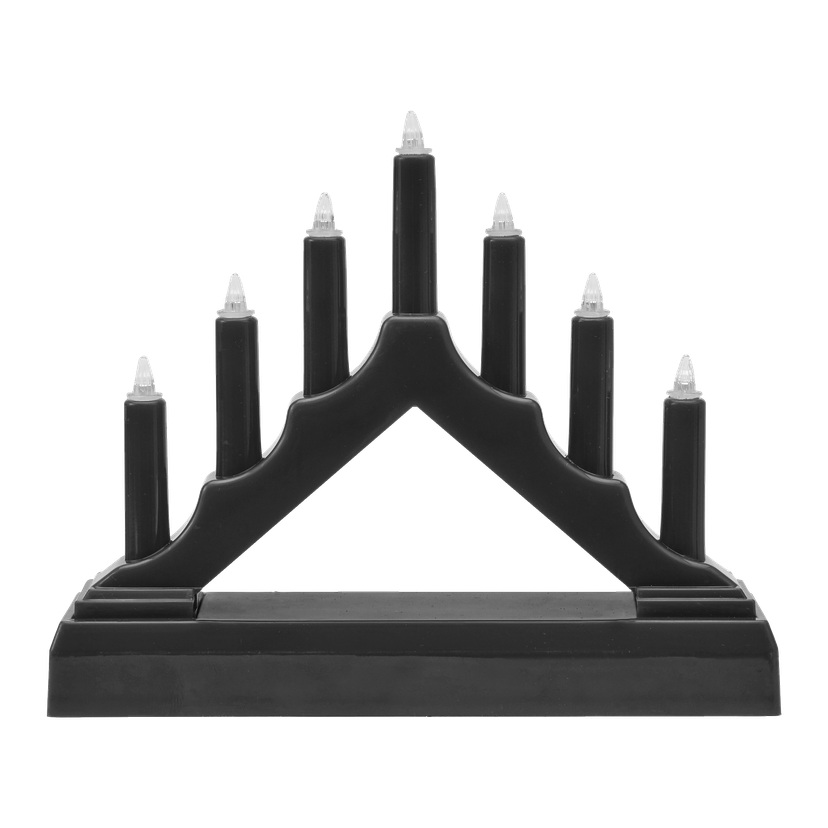Batteridrevet adventslysestake Mini 13 cm