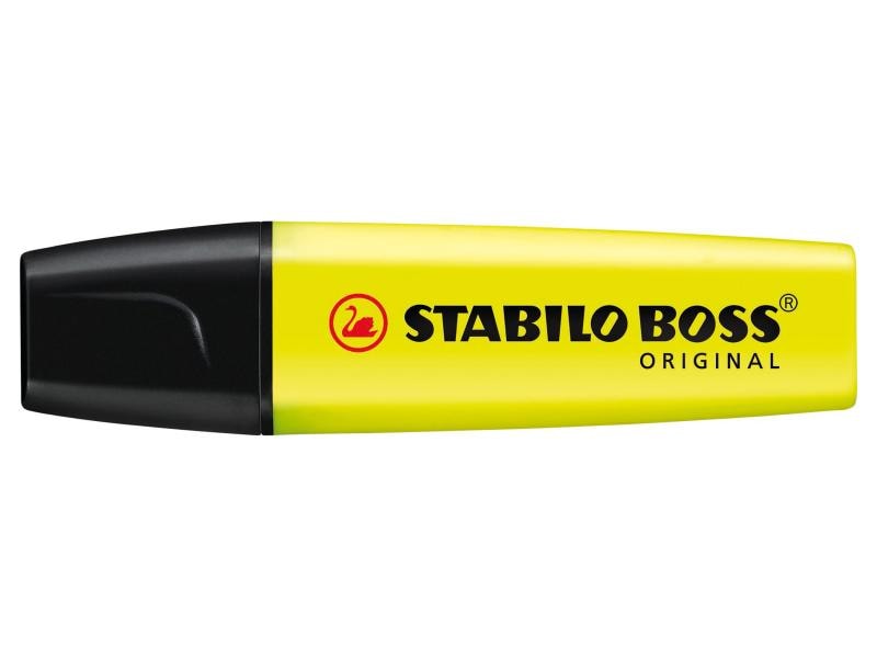 STABILO Textmarker Boss Original 8 Stück Textmarker, 8er-Etui