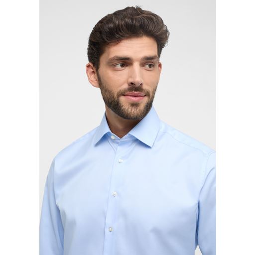 Eterna Luxury Modern Fit Skjorte, Blå, 44