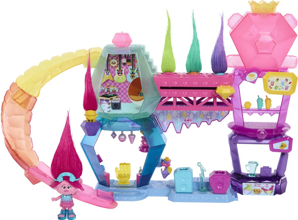 TROLLS 3 - COFFRET CLUB DE CRISTAL - HAIR POPS
