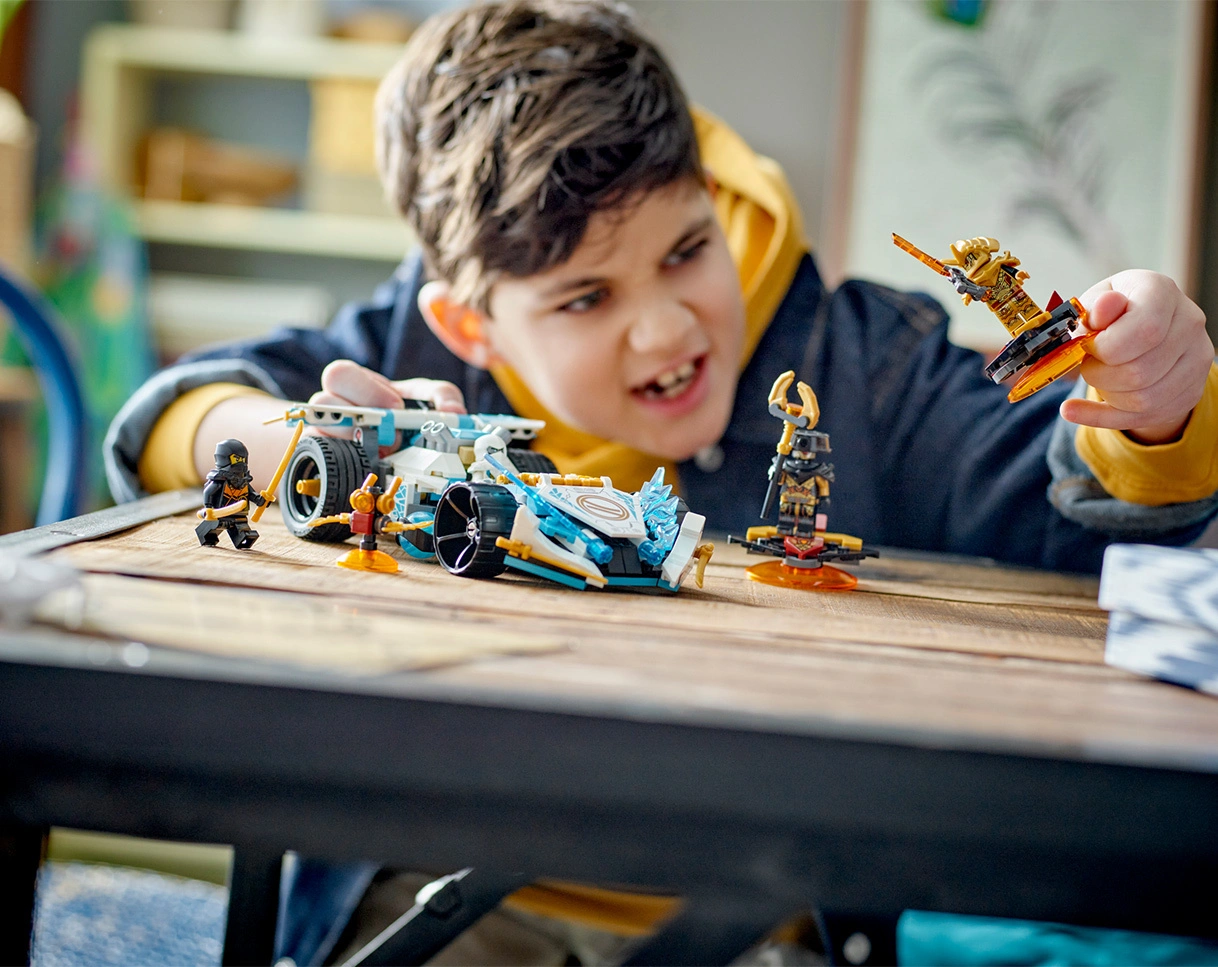 LEGO® NINJAGO 71791 Zanes Drachenpower-Spinjitzu-Rennwagen