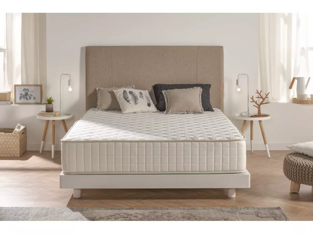 Matelas Mousse Ã  memoire de forme Olympus 30cm- 180 x 200 cm -Moonia