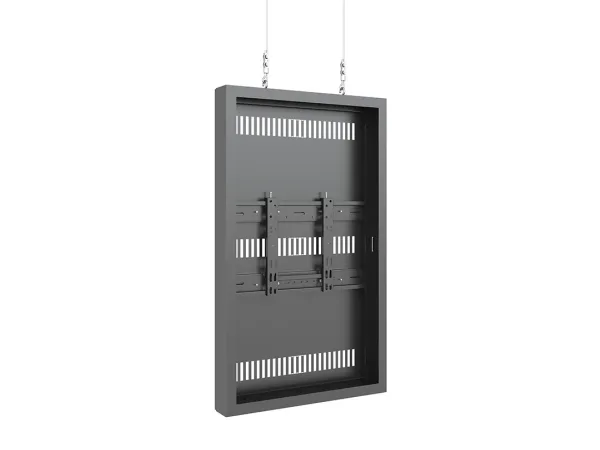 Multibrackets M Pro Series - Indelukke - for digitalt skiltepanel - ledning, small - stål - sort - skærmstørrelse: 43