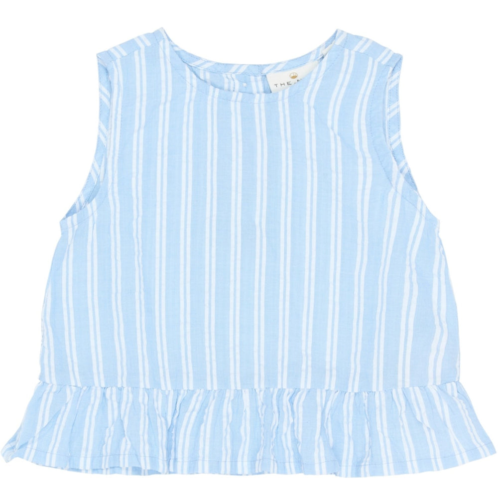 Køb THE NEW Siblings Forever Blue Striped Tnstsiri S_L Top