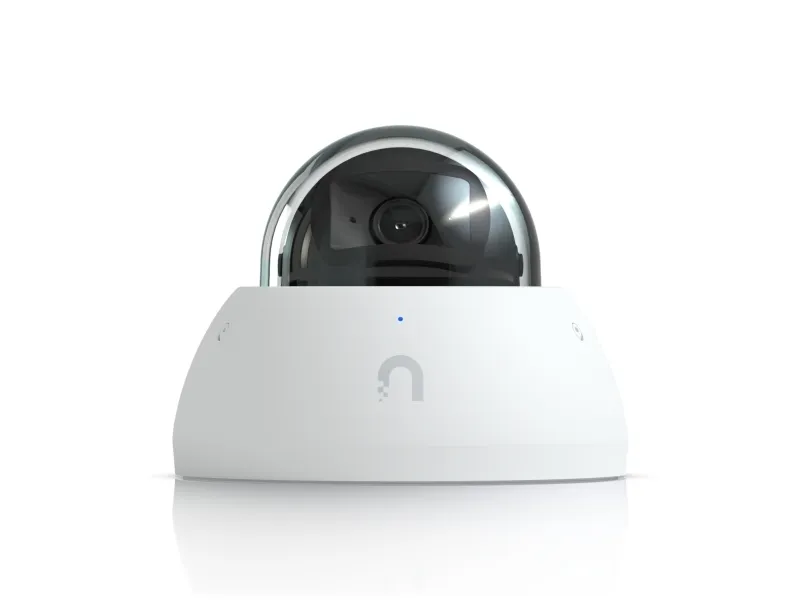 Ubiquiti UniFi AI Dome - Netværksovervågningskamera - indendørs, udendørs - beskyttet mod vandalisme / vejrbestandig - farve (Dag/nat) - 8 MP - 3840 x 2160 - 4K - audio - GbE - PoE