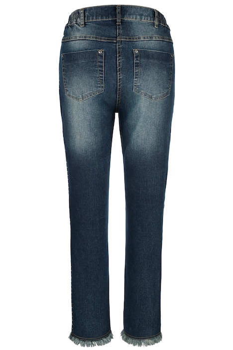 Jeans, Slim Fit, Ziernieten, 5-Pocket