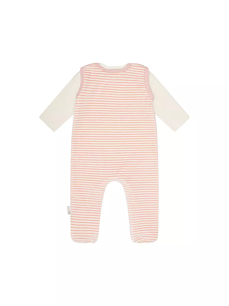 STEIFF Baby Strampler Set 2 teilig rosa
