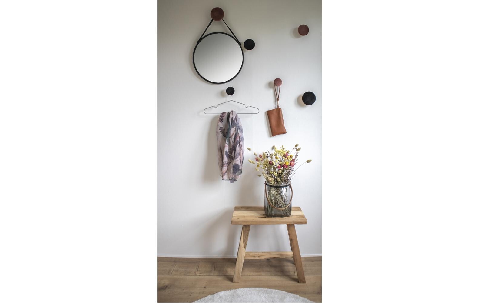 Sitzbank Barcelona 50 x 45 cm, BraunSitzbank aus Teakholz