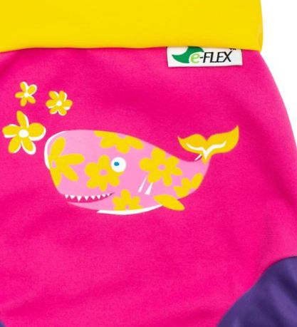 Konfidence Schwimmwindel - UV50+ - Schwimmen Nappy - Pink/Yellow