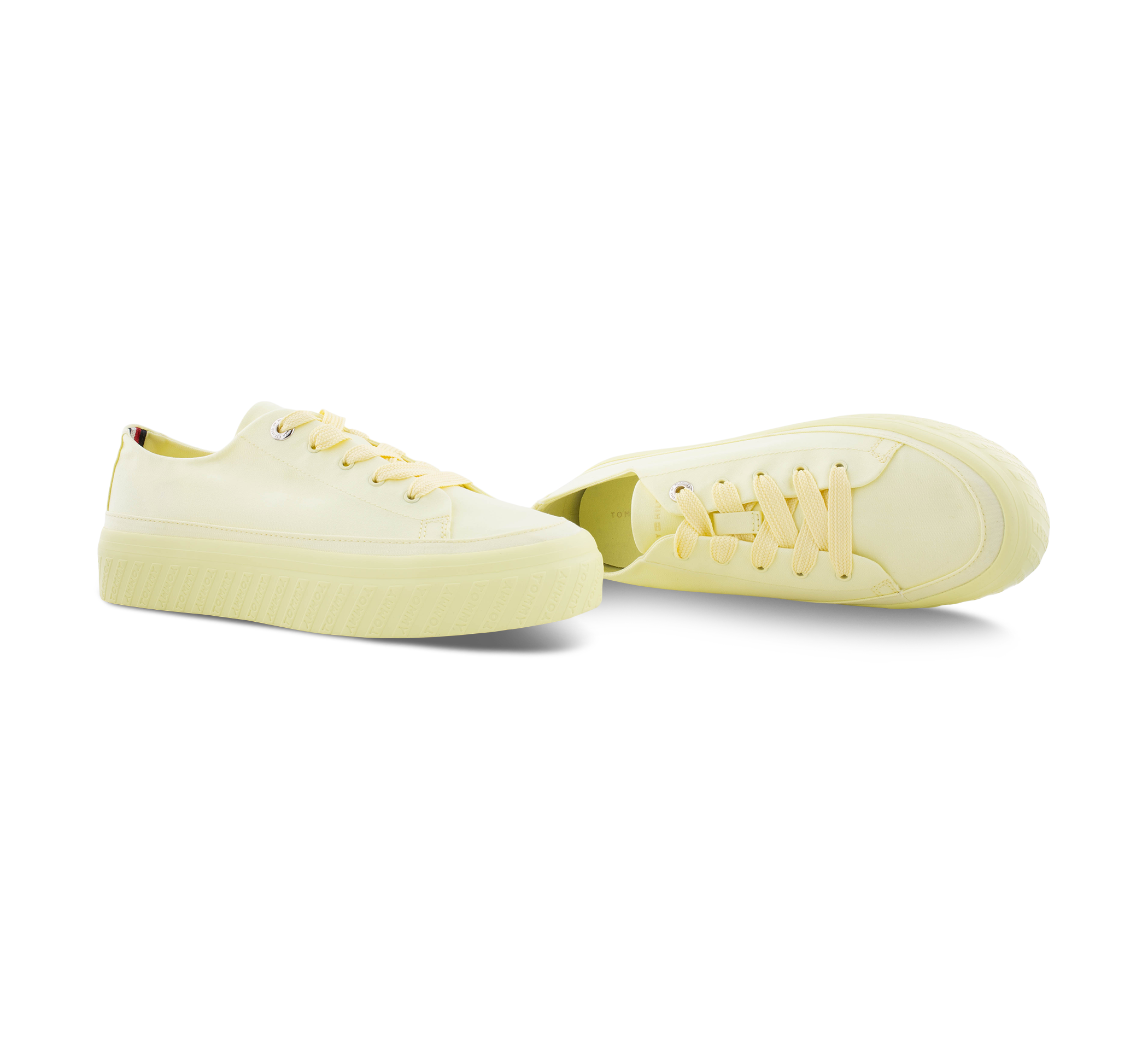 Tommy Hilfiger Monochromatic Vulc Sneaker - Sneaker low gelb