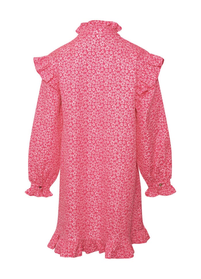 Noella Reno Ruby Ruffle Dress 031 bright pink