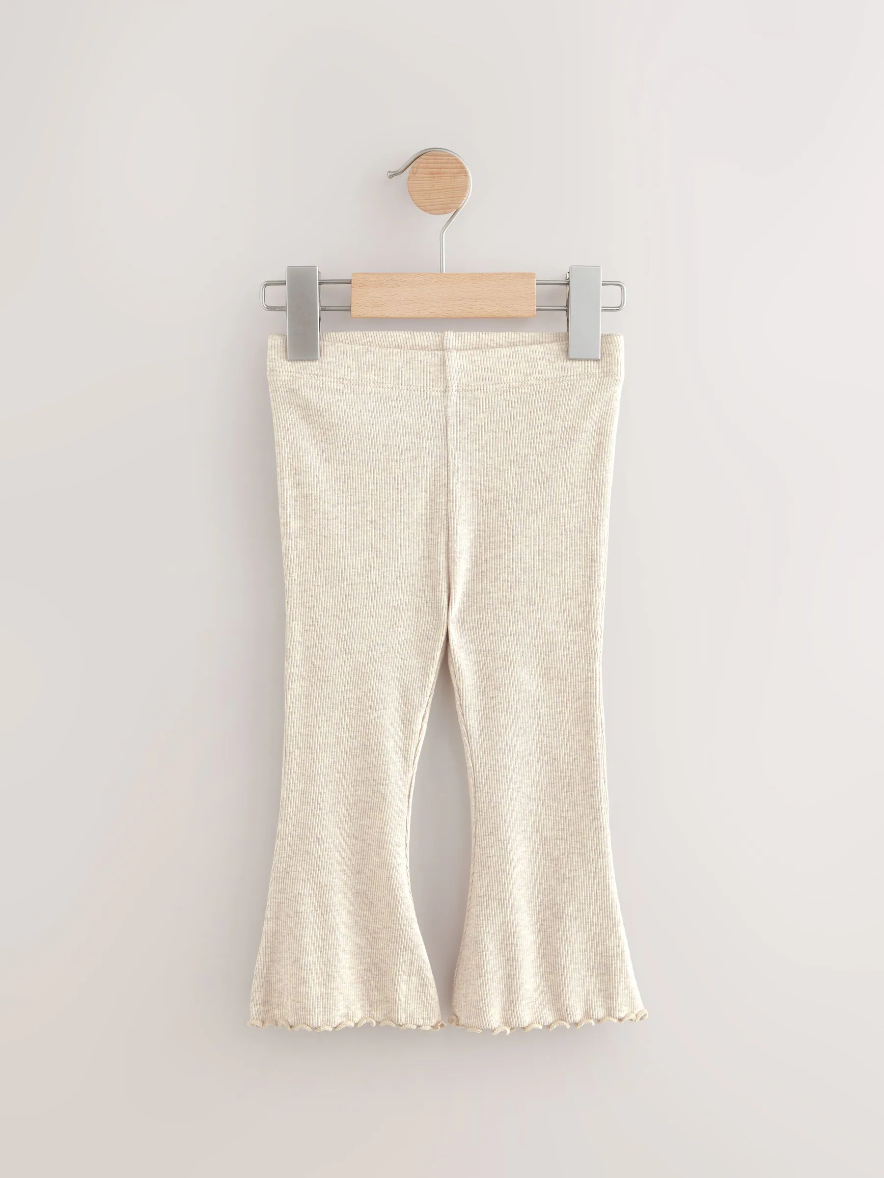 Neutraal dierenprint - Flare leggings 3 stuks (3mnd-7jr)
