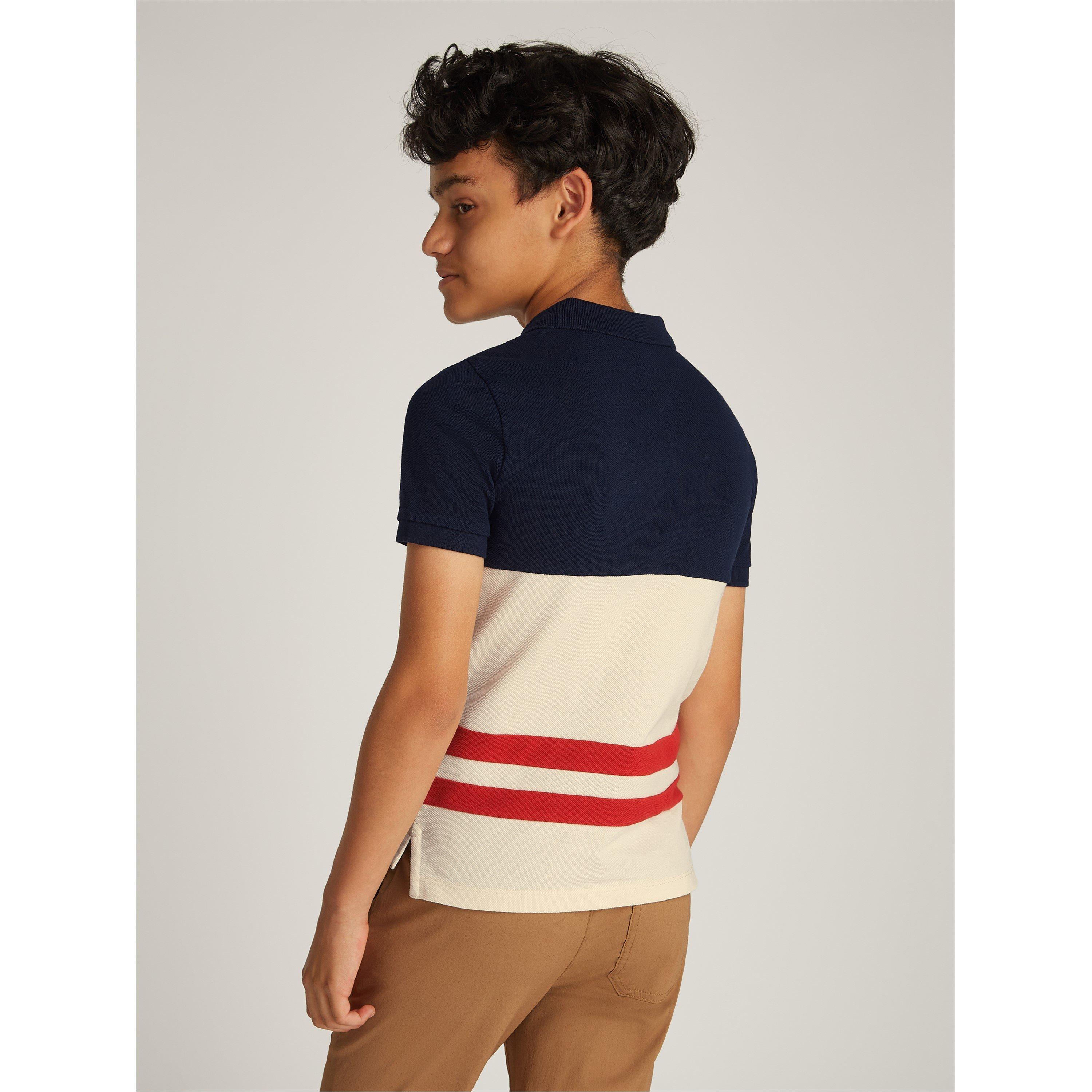 Tommy Hilfiger CLR BLOCK MONOTYPE REG POLO SS