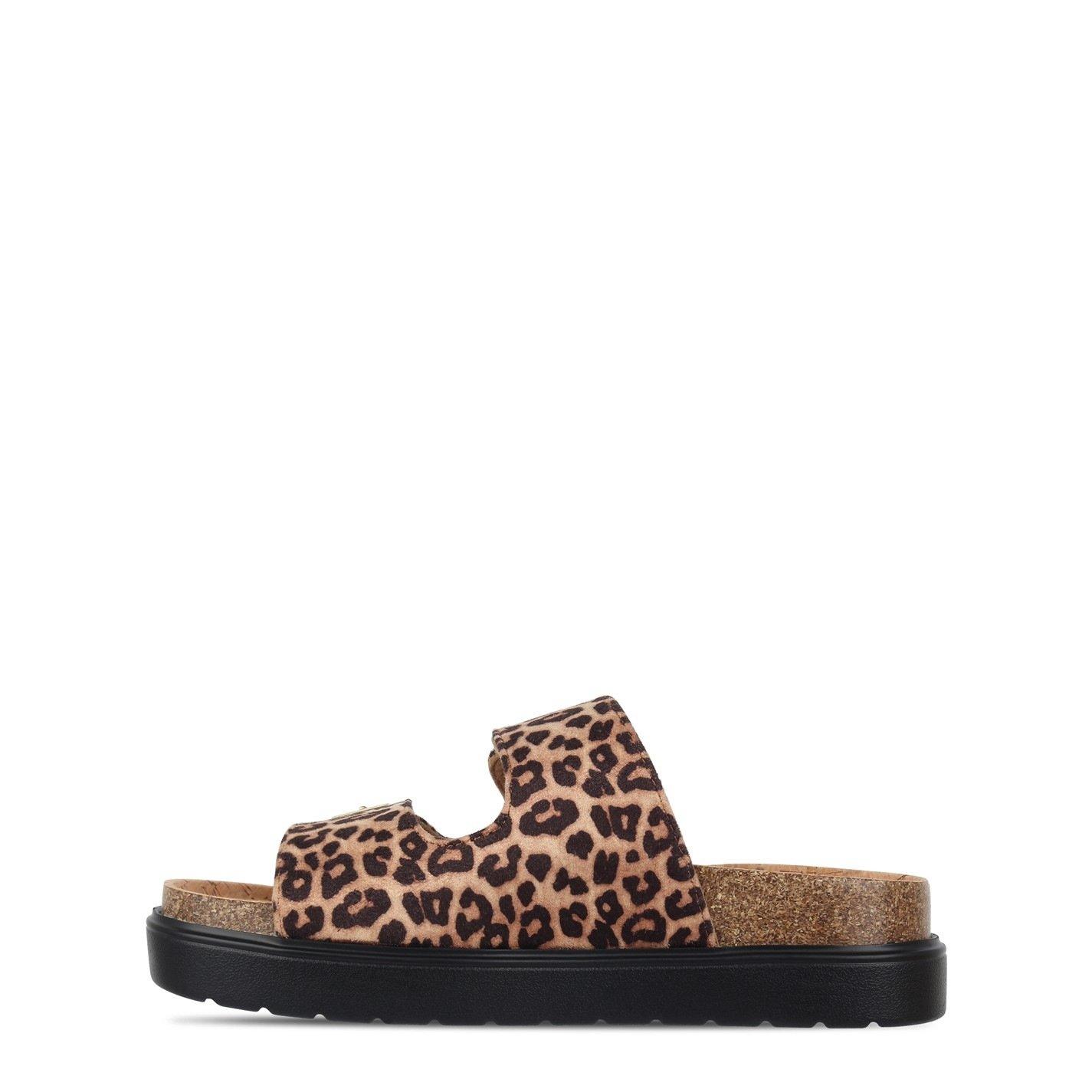 Biba Leopard Print Sandals