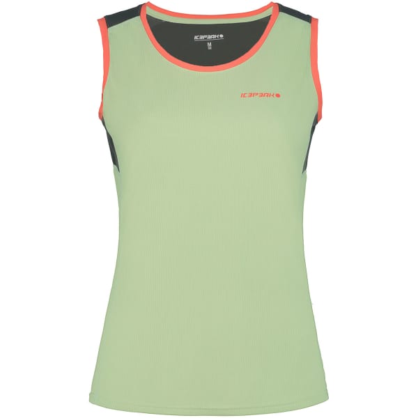Débardeur randonnée ICEPEAK BEREA TANK W VERT CLAIR